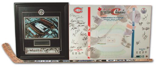 Jacques Demers Heritage Classic Memorabilia Collection