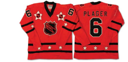 Barclay Plagers Game Worn 1973 NHL All-Star Game Jersey