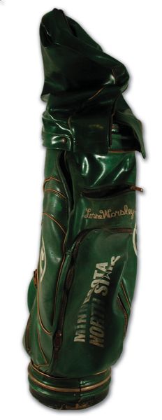 Gump Worsleys Minnesota North Stars Golf Bag & Golf Photos