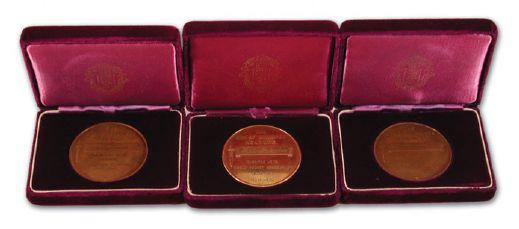 Bob Guindons Collection of 3 Outstanding Achievement Awards from the city of Winnipeg