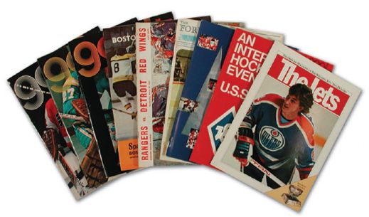 NHL Program, Yearbook & Goal Magazine Collection of 250+