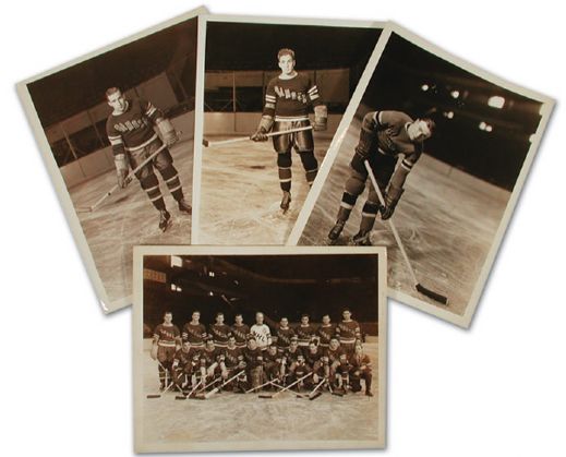 New York Rangers Photograph Collection of 45