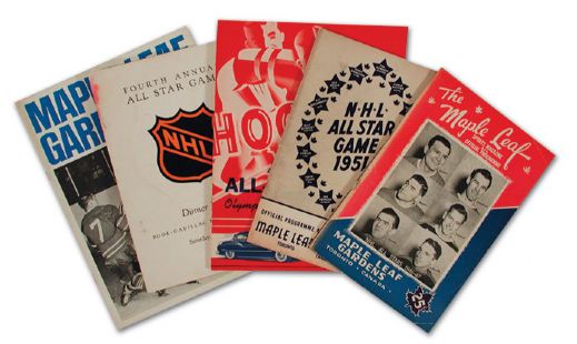 Brian McFarlanes All-Star Game Program Collection