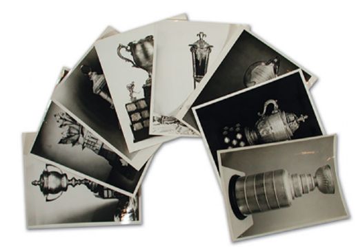 Important Hockey Buildings, Trophies & Executives Photo Collection of 150+