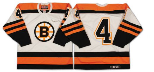 Bobby Orr Autographed Circa 1967 Boston Bruins Replica Jersey