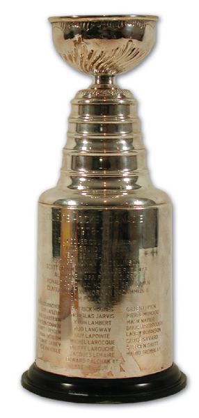 1978-79 Montreal Canadiens Stanley Cup Championship Trophy (13")
