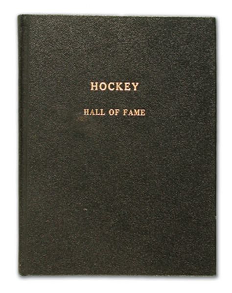 Hockey Hall of Fame Book with 200+ Autographs Including 96 Different
