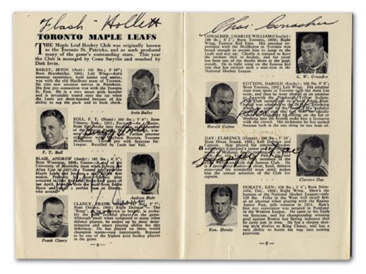 Remarkable 1930s General Motors Guide Autographed by 34