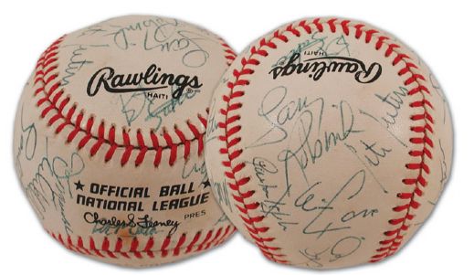 1984 Canada Cup Team Canada Team Signed Baseball