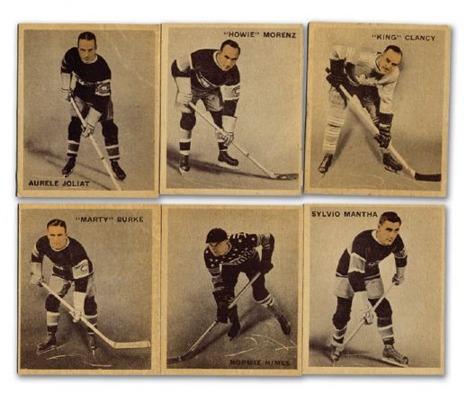 1933-34 Ice Kings Hockey Card Lot of 31
