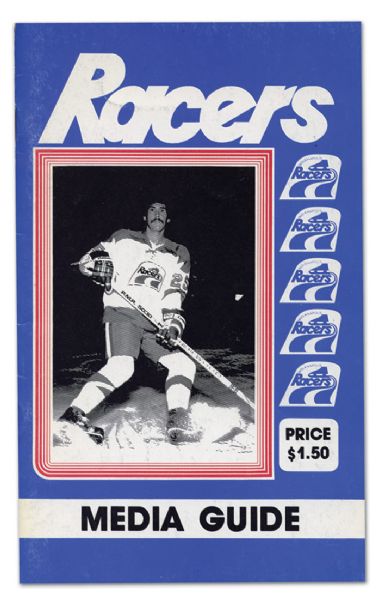 1978-79 Wayne Gretzky Indianapolis Racers Media Guide