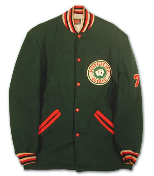 Circa 1950s Quebec Citadelles Junior "A" Team Jacket