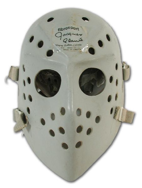 Early 1970s Jacques Plantes Company "Fibrosport" Goalie Mask