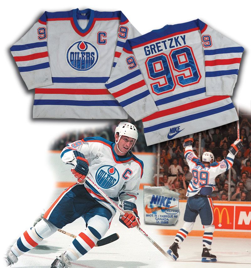 Lot Detail - 1984-85 Wayne Gretzky Edmonton Oilers Game-Used Jersey with  Team LOA and Team Repairs