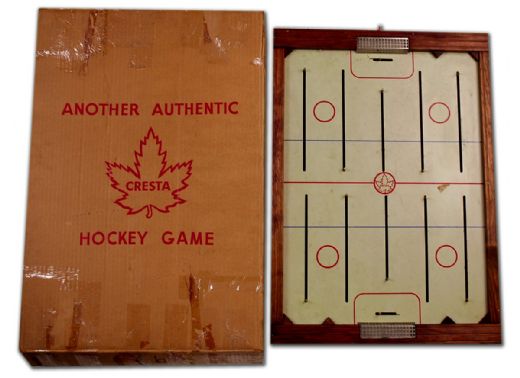 Scarce Circa 1950’s Cresta Table Top Hockey Game in Original Box