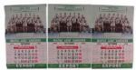 1955-56 Maple Leaf Gardens Calendar Lot of 3