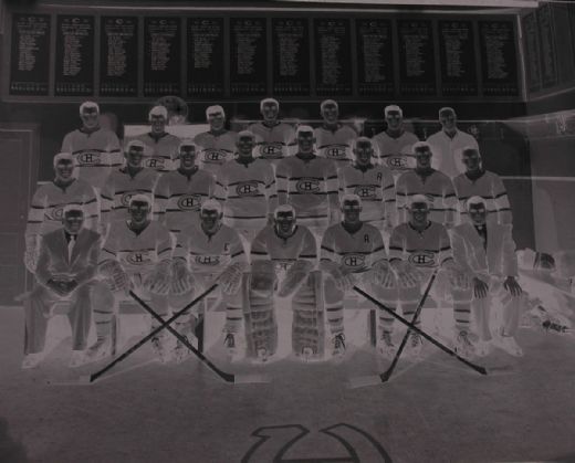 1950’s Montreal Junior Canadiens & Montreal Royals Team Photo Negative Collection