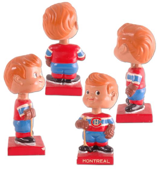 1960s Montreal Canadiens Bobbing Head Doll