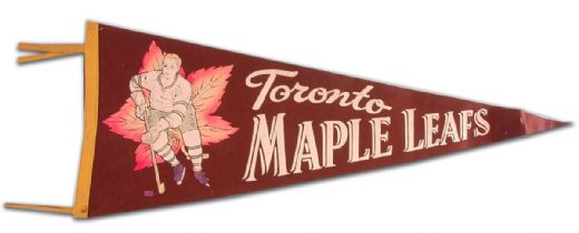 1950’s Toronto Maple Leafs Pennant