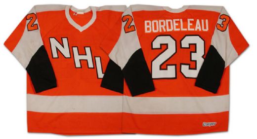 Vintage Christian Bordeleau NHL Oldtimers Game Jersey