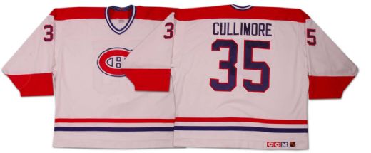 1996-97 Montreal Canadiens Jassen Cullimore Game Worn Jersey