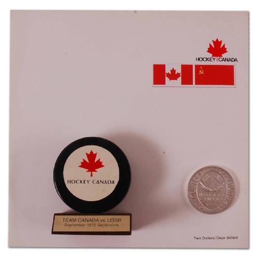1972 Canada-Russia Series Memorabilia Collection of 3
