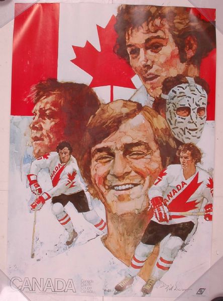 1976 Canada Cup Set of 6 Team Posters