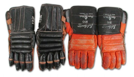 Vintage Hockey Glove Collection of 2 Pairs