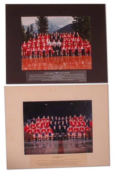 Rick Vaives Team Canada Photograph Collection of 50+