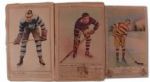  1930’s La Presse Photo Collection of 3 Including Complete Charlie Conacher Newspaper