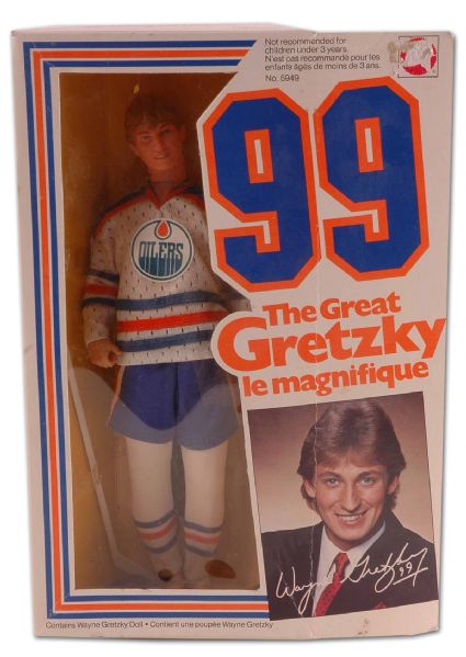 1980s Wayne Gretzky Doll Mint in Box