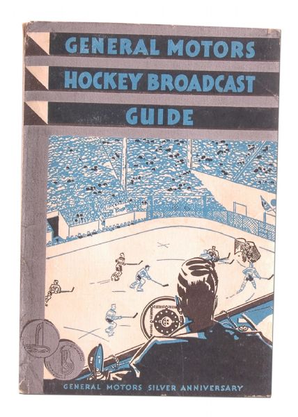 1933-34 General Motors Hockey Broadcast Guide