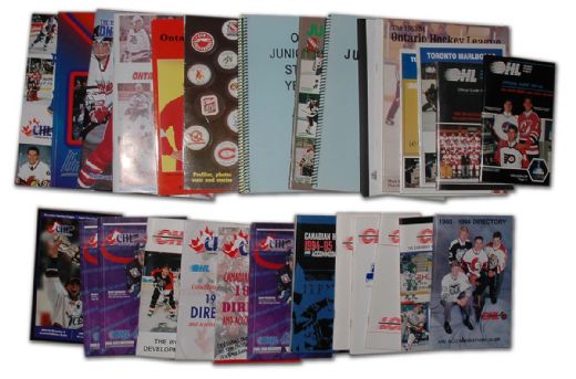 Guide & Yearbook Collection (100+) From the ECHL, USHL, NAHL +++