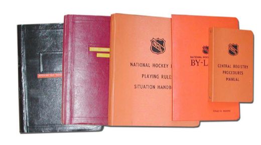 Massive Collection of NHL Guides, Press Releases and Documents