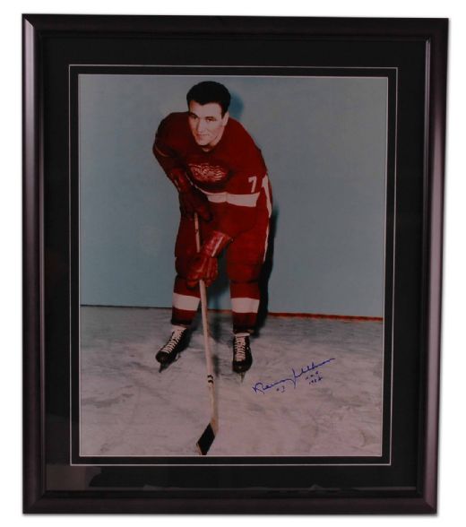 Norm Ullman Autographed Framed Photo Display (22” x 26”)