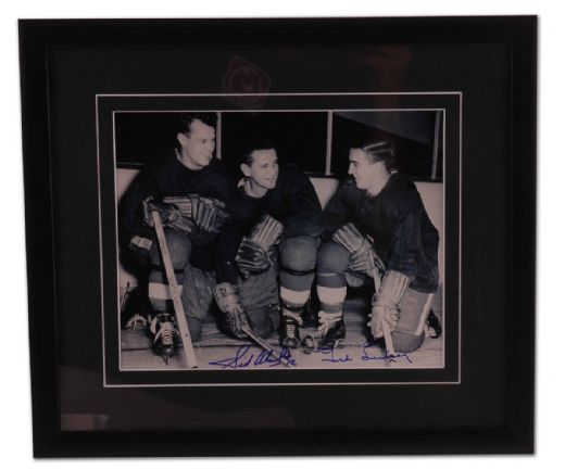  Detroit Red Wings “Production Line” Framed Signed Photo
