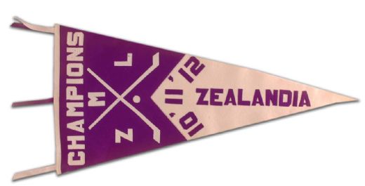 Early 20th Century Zealandia Championship Pennant