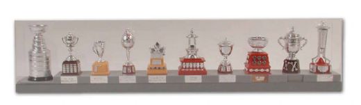 Rare 1970s Coleco Hockey Game Miniature Trophy Display