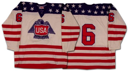 1976 Canada Cup Team USA Game Jersey
