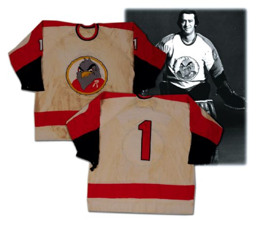 Marcel Paille’s 1973-74 Richmond Robins Game Worn Jersey & Memorabilia Collection