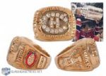 Jacques Laperriere’s 1985-86 Montreal Canadiens Stanley Cup Championship Ring