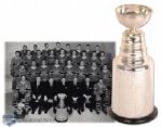Jacques Laperriere’s 1964-65 Montreal Canadiens Stanley Cup Championship Trophy
