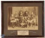 1888 Montreal AAA Team Cabinet Photograph