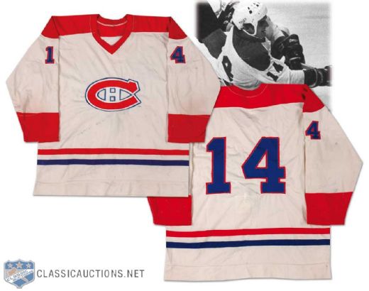 1974-75 Mario Tremblay Montreal Canadiens Game Worn Rookie Jersey