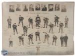 1929-1931 Montreal Canadiens Stanley Cup Champions Team Photo