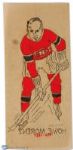 1930s Howie Morenz Montreal Canadiens Iron-On Transfer