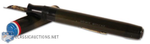 Howie Morenzs 1930-31 Stanley Cup Championship Fountain Pen