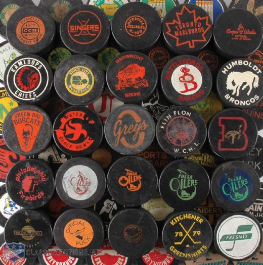 Massive Puck Collection of 900+
