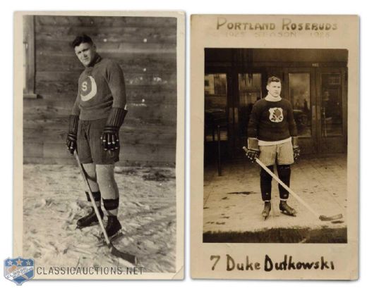 1921 1949 Western Hockey League Postcard Collection of 4