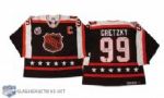 Wayne & Walter Gretzky and Gordie Howe Autographed 1993 NHL All-Star Jersey